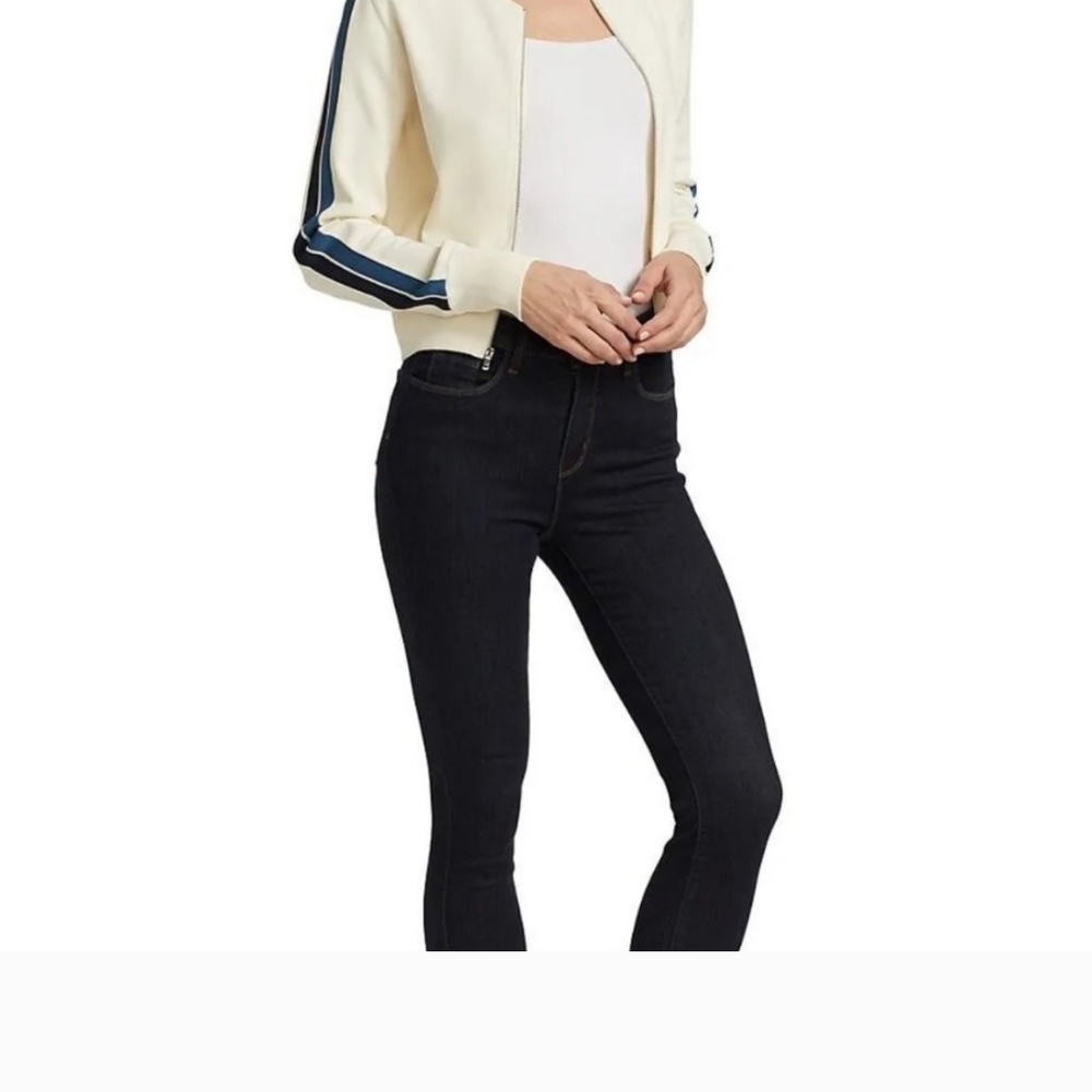 Theory Cream Zip-Up Jacket